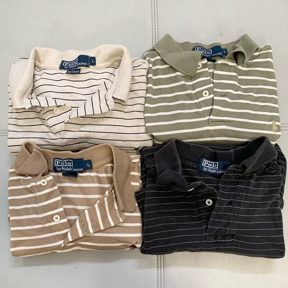Short Sleeve Polos by Ralph Lauren Set(4)